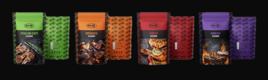The Grill Guru gourmet blends range